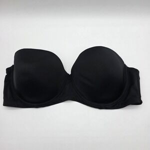 Metaphor Strapless Bra 42D Padded Strapless Black - No Straps Included‎
